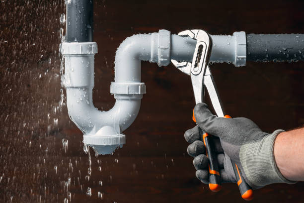 Professional Drain Cleaning technician working in Medford, NJ